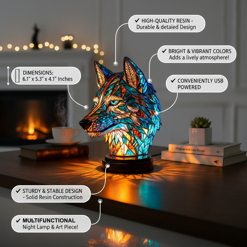 Bo the Enchanting Wolf