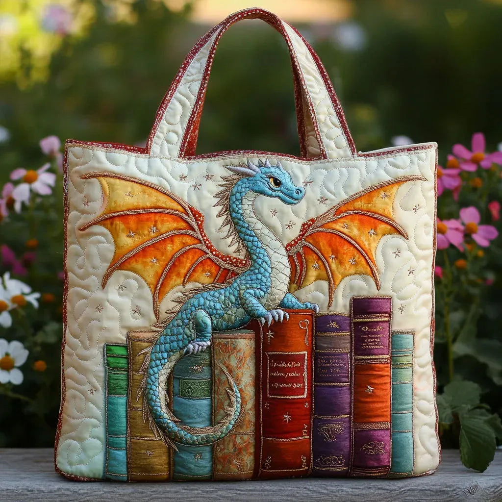 Padded Emerald Tote Bag Book Guardian