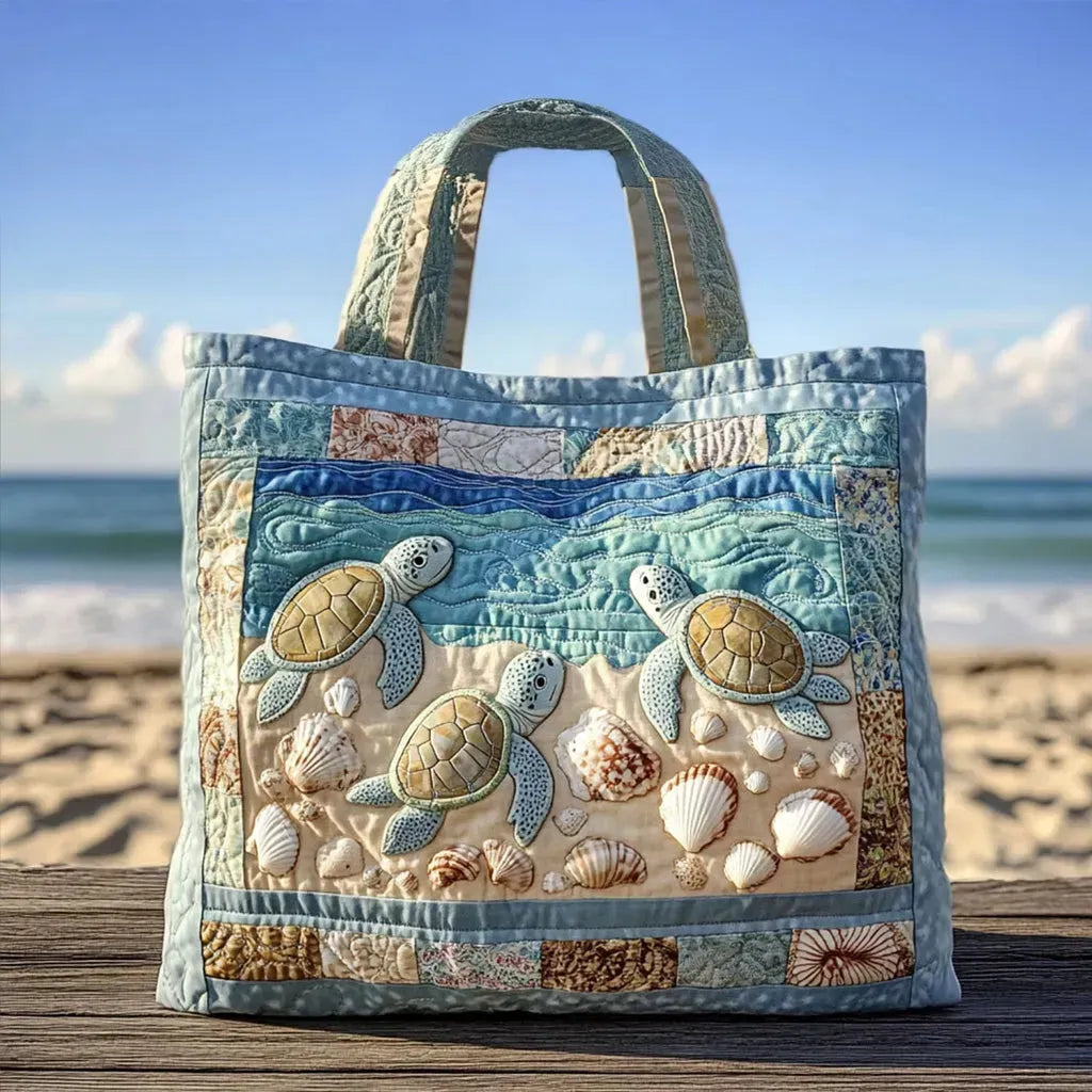 Handmade Bag with Turtle