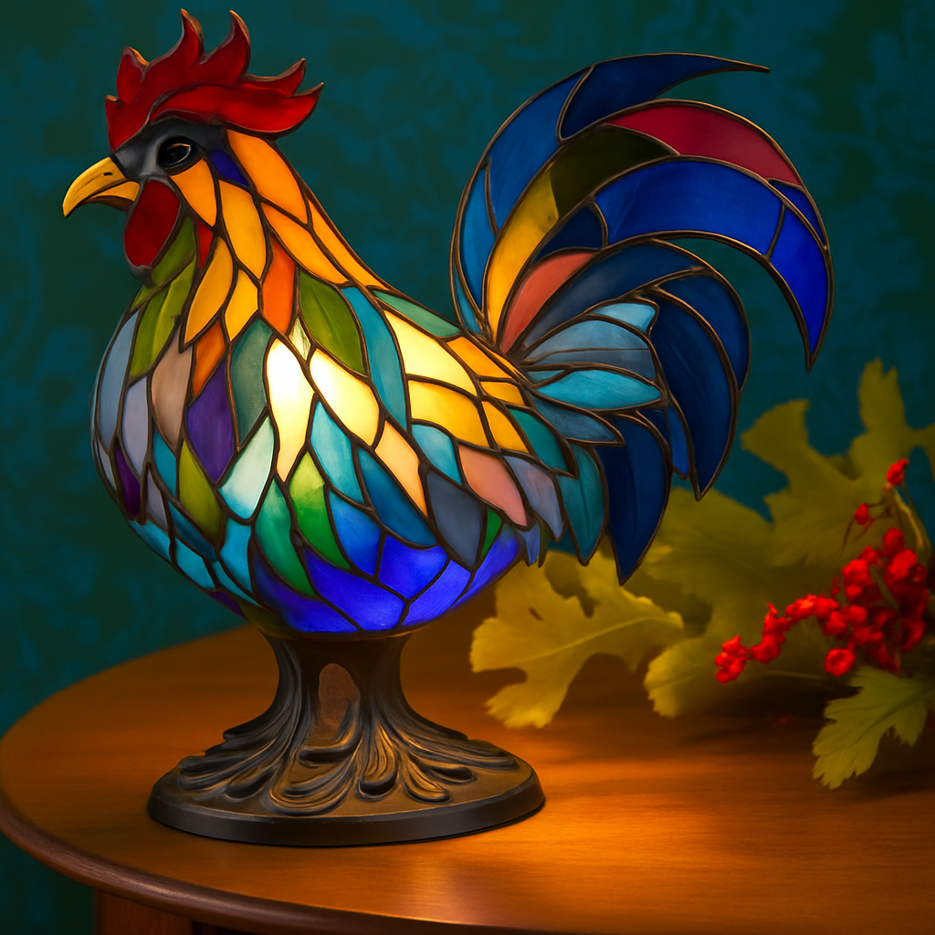 Ollie the Vibrant Rooster