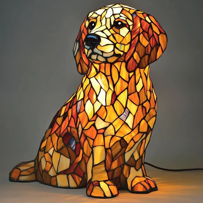 Lily den Spirituelle Golden Retriever Figurin