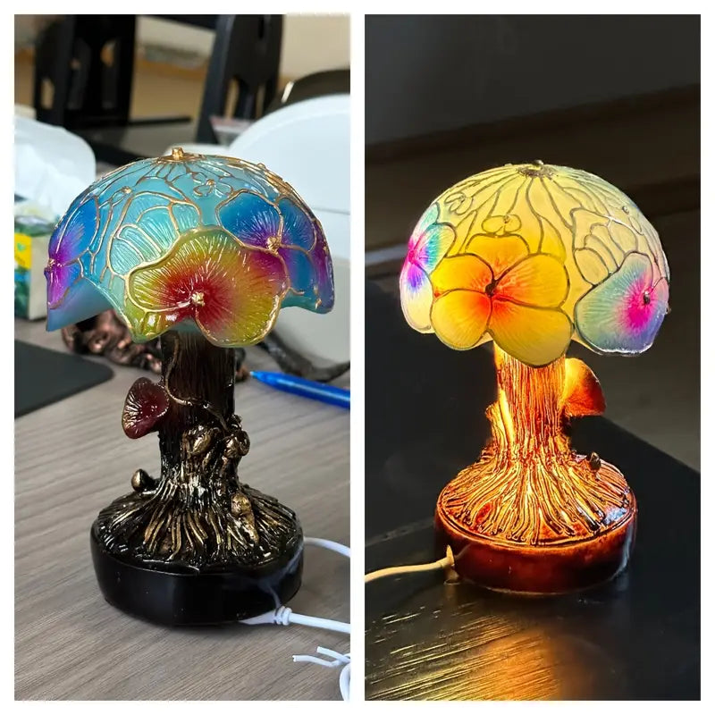 Boho Chic Sopp Blomsterlampe
